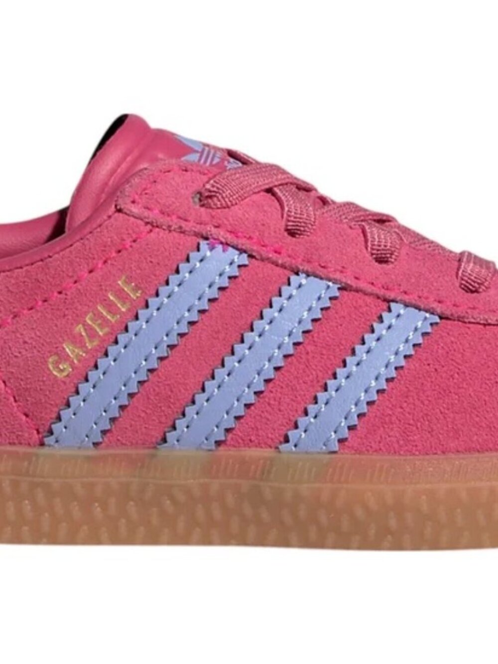 adidas Kids Gazelle Pink & Blue Suede Sneakers  size toddler 8 - new